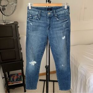 MOTHER The Looker Crop Jean Blue Women’s 26